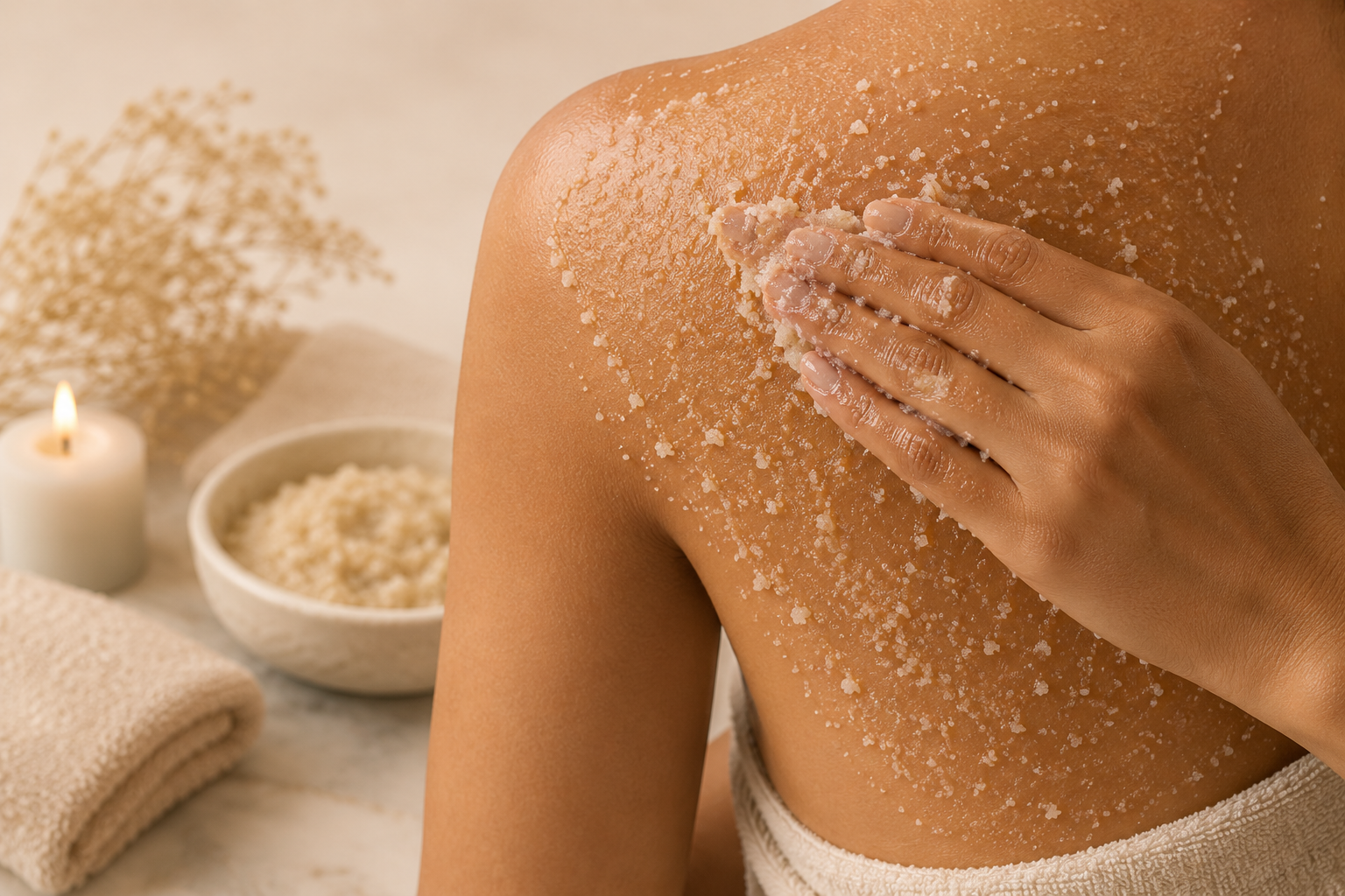 Body Exfoliation at Everything Nails and Spa